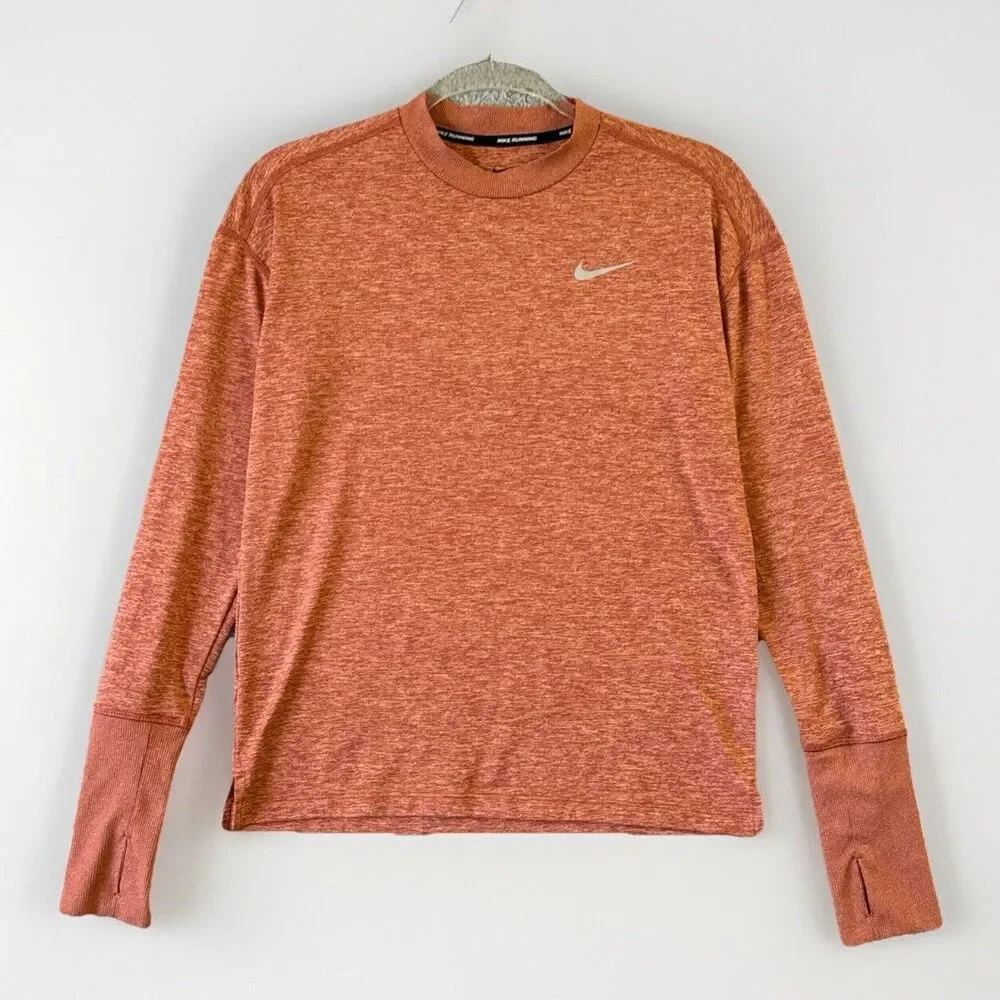 Nike Top Womens XS Dry Fit Element Running Lounge Athleisure Sporty Comfy Casual - Picture 1 of 11